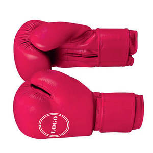 Gants de boxe en mousse lacée Training Thai Kick Boxing avec cuir de vachette évacuant l'humidité pour garçons et filles - Product Image 6