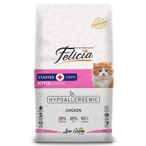 Felicia gattino pollo a basso contenuto di cereali cibo per gatti ipoallergenico 12 Kg