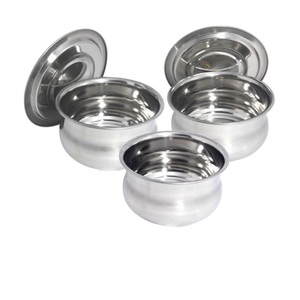 Buffet de stockage des aliments haute capacité Pot de service serveur de nourriture chaude gravé à la main Designer ustensiles de cuisine Pot de service - Product Image 6