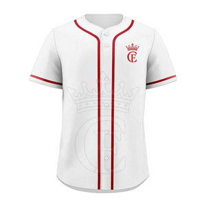 Camisetas de béisbol transpirables de diseño personalizado para hombre, camisetas lisas en blanco al por mayor - Product Image 1