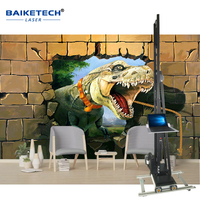 Imprimante à jet d'encre UV 3D murale de haute qualité BAIKETECH TH-UP3200A, tête d'impression Epson, décoration murale personnalisée