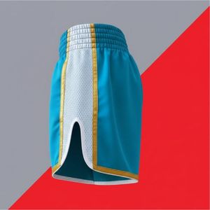 Shorts de combat Muay Thai pour hommes, respirants, pour l'entraînement de boxe et de kickboxing - Product Image 2