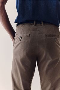 กางเกงชิโนผ้าฝ้าย100% สำหรับผู้ชายกางเกงแฟชั่นปรับแต่งได้ - Product Image 3