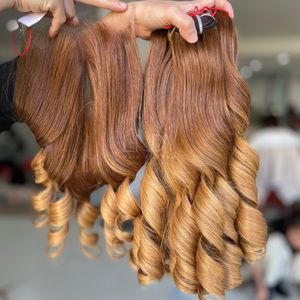 ผมแท้เวียดนามคุณภาพสูงสุด ราคาสุดคุ้ม แบบเด้งดึ๋ง สีออมเบร ชุดต่อผมพร้อมปิดผม ปี 2025 - Product Image 6