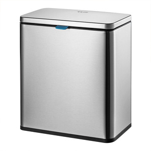 Pattumiera da cucina, soggiorno domestico in acciaio inossidabile, bagno a pedale, WC con coperchio - Product Image 2