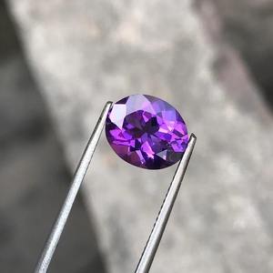 Améthyste incroyable 9X11 ovale, pierres précieuses calibrées en gros, toutes tailles disponibles - Product Image 2