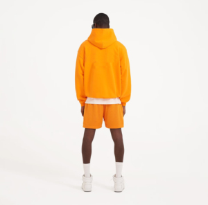 Conjunto de pantalones cortos con capucha para hombre de alta calidad, ropa de calle, conjunto de dos piezas informal de lana térmica, Sudadera con capucha con conjuntos cortos a juego - Product Image 2