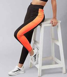 High Waisted Knitted Leggings Breathable <b>tummy</b> <b>Control</b> Soft Fitness Exercise with Custom Logo and Pockets Women Leggings - Product Image 5