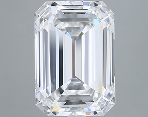 Brillante 6,00 quilates corte esmeralda VVS2 claridad E Color laboratorio cultivado diamante IGI certificado 12,07 MM perfecto para pulsera - Product Image 1