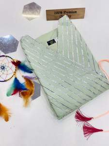 ชุดราตรียาวผ้าคอตตอนบริสุทธิ์,เดรสลำลองสีสันสวยงามสำหรับใส่ทำงานที่คอและแขน - Product Image 6