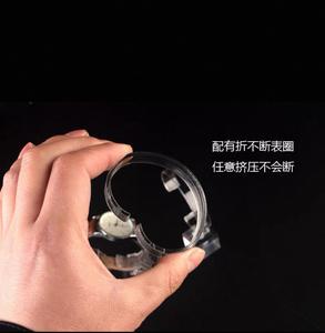 Soporte elegante de acrílico transparente personalizado para reloj de pulsera, exhibiciones y colecciones personales - Product Image 4