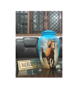 โกศโลหะทำจากโลหะเกรดเยี่ยมสำหรับโกศเถ้ามนุษย์โดยผู้ผลิตอินเดีย - Product Image 3