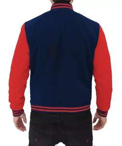 Chaquetas para Hombre, Chaqueta Universitaria Personalizada con Logotipo, Chaqueta de Alta Calidad, Chaqueta Universitaria con Letras de Béisbol, Servicio OEM de Alta Calidad - Product Image 4