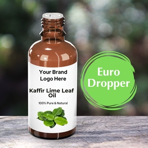 น้ํามันหอมระเหย Kaffir ใบมะกรูด (ซิตรัสไฮสทริกซ์) ฉลากส่วนตัวระดับพรีเมียม OEM - Product Image 3