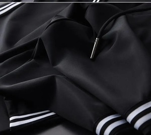 Conjunto Deportivo para Hombre, Unisex, Liso, 280 g/m², Felpa de Poliéster/Algodón, Peso Medio, Anti-UV, Transpirable, Ecológico, Cintura Elástica - Product Image 5