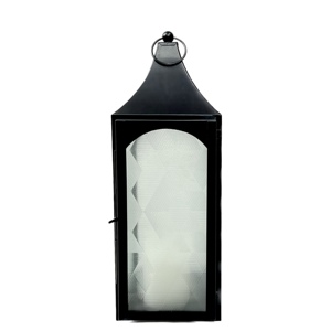 Best Price in India Black Matte Metal <b>Lantern</b> Handmade Attractive Pillar <b>Holder</b> Customized Size for Home Decoration <b>Candle</b> Jars - Product Image 4