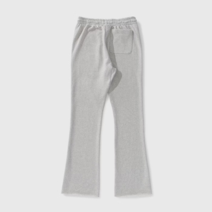Pantalon de survêtement en molleton non tissé pour homme avec logo personnalisé, coupe-vent, couleur unie, grande taille, respirant, écologique, avec cordon de serrage - Product Image 2