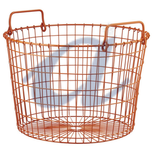 Buy Premium Quality <b>Wire</b> <b>Basket</b> with Durable Quality Handle Metal <b>Wire</b> Made <b>Storage</b> <b>Basket</b> For Sale By Exporters - Product Image 2