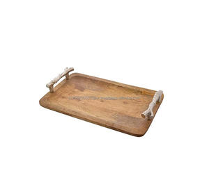 Bandeja de madera New Look para servir frutas y comida, la última bandeja de platos para el hogar, restaurante, Hotel, utensilios de cocina, uso al por mayor - Product Image 6