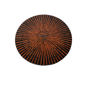 Napperon de table en nacre avec incrustation de coquillages, design moderne, plat rond décoratif en nacre, vente en gros de thanh cong - Product Image 3