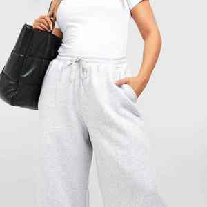 Pantalon de survêtement à jambe droite 2025 polyester/coton de haute qualité coupe régulière personnalisé DTF imprimé logo taille élastique hiver nouvel arrivage - Product Image 4