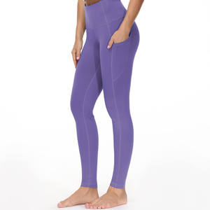 Mallas ajustadas para mujer, pantalones de Yoga sin costuras, mallas elásticas de cintura alta para entrenamiento, mallas deportivas sin costuras para mujer, ropa de gimnasio - Product Image 1