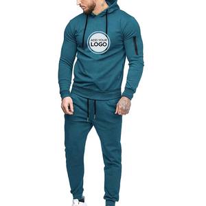 Survêtement décontracté à manches longues pour hommes, ensemble de sport athlétique pour la course à pied et le jogging - Product Image 6