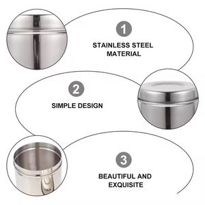 Pot d'habillage Tambour de stérilisation Étiquette d'équipement médical Instruments hospitaliers en acier inoxydable Instruments creux - Product Image 4