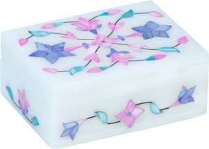 High-Durable Marble <b>Jewellery</b> Box with MOP Best Supply From Indian Exporter High Demand Product - Product Image 3