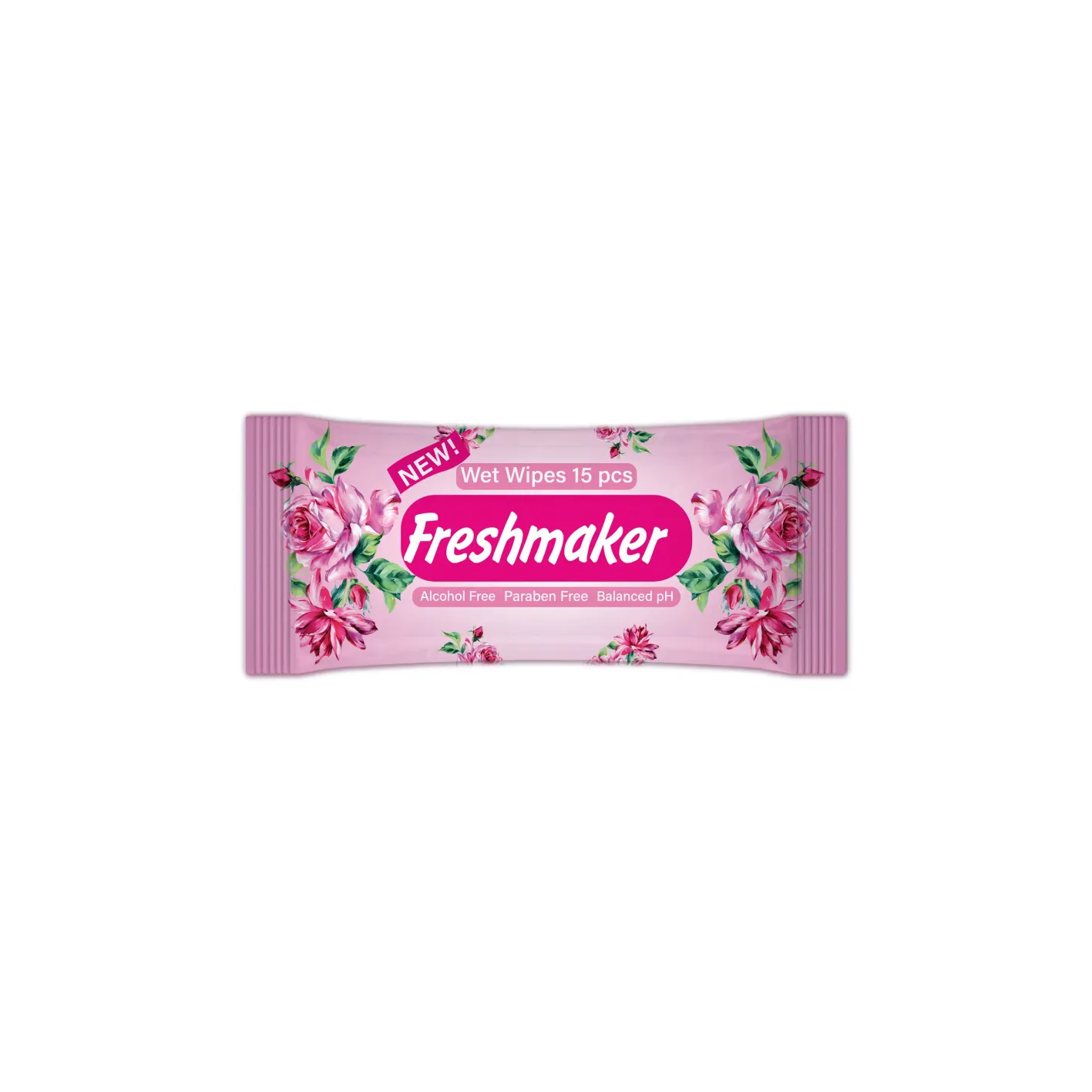 Wet Wipes Freshmaker Flower Pocket 15 pieces 11*19cm - 35gsm High Quality Best Price Wet Towel Ask Price