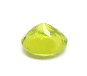 Peridoto diamante corte piedra preciosa 3 mm 4 mm 5 mm 6 mm calibrado redondo laboratorio corindón piedra preciosa suelta para joyería - Product Image 6