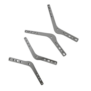 Alta calidad Animal médico ortopédico veterinario hueso placa de bloqueo tijeras fusión placa de bloqueo quirúrgico veterinario - Product Image 2