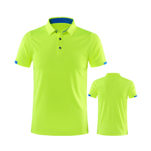 Hommes de haute qualité pour polos imprimé personnalisé séchage rapide et coupe ajustée tissu tricoté respirant motif solide - Product Image 4