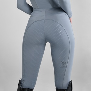 Culottes d'équitation pour femmes à 4 directions extensibles, avec siège complet et collants d'équitation pour femmes, service OEM - Product Image 2