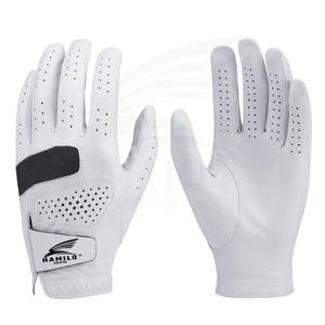 Best Selling Lightweight Genuine Leather Men's <b>Golf</b> <b>Gloves</b> High Quality Soft Team Wear Appropriate for Sports - Product Image 1