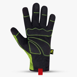 Guantes DE SEGURIDAD originales de Skatiq, guantes de protección contra impactos de algodón/poliéster, con cable, de la marca Skatiq - Product Image 6