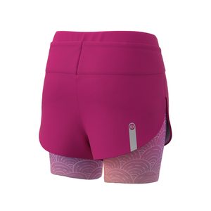 กระโปรงเอวสูงสำหรับผู้หญิงผ้าคอตตอนผสมผ้าสแปนเด็กซ์ปักโลโก้ - Product Image 2