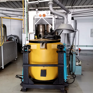 Four industriel à gaz avancé de 100 kg pour la fusion de la ferraille de cuivre, creuset hydraulique inclinable, roulement à haute efficacité, ISO 9001 - Product Image 1