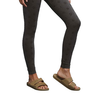 Custom Logo Fitness Clothing Sports <b>Tight</b> Yoga Leggings Shaped Cut Waist Camo Printed Gym Leggings With Pockets Side for Women - Product Image 3