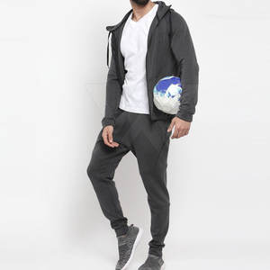 Winter Fashion New Arrival Premium Crew Neck Half Zipper <b>Jogger</b> Sport Wear Fitness Gym Men Tracksuits & Sweat Suits - Product Image 4