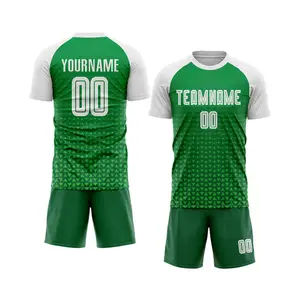 Hot Selling Thai Qualität Fußball Uniform tragen benutzer definierte National Football Jersey T-Shirts