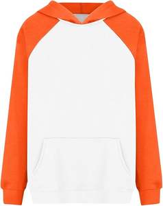 Sweats à capuche surdimensionnés pour femmes Sweats polaires Pull à manches longues Poche lourde Broderie de couleur unie Écologique - Product Image 1