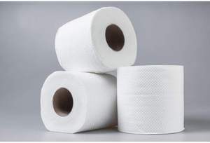 Papier toilette ultra doux en rouleau jumbo de 300 feuilles, non collant, serviettes de toilette pour salle de bain, paquet de 1 - Product Image 4