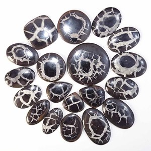 เครื่องประดับที่สวยงามทําเพชรหลวม Septarian การรักษาธรรมชาติร่วงลงอัญมณีกึ่งมีค่า Septarian ในราคาขายส่ง - Product Image 5