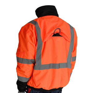 Veste de sécurité réfléchissante de construction extérieure bon marché vêtements de travail d'hiver haute visibilité pour la sécurité personnelle - Product Image 4