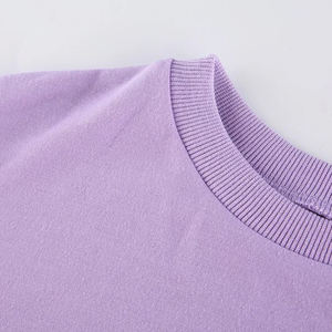 Gran oferta, Jersey de algodón acanalado personalizado para mujer, suéter, Top corto, ropa de calle inferior con etiqueta personalizada para invierno - Product Image 3