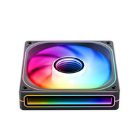Ventilateur de boîtier RGB Jonsbo ZB-120 NOIR&BLANC 120mm, refroidissement d'ordinateur haut de gamme, nouveau stock, gaming, aluminium, cuivre, 12V, 65.26CFM