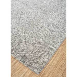 Alfombra de Lana Anudada a Mano Clan Ivory, Alfombra Geométrica de Gran Tamaño para Sala de Estar, Diseño Rectangular Tipo Rompecabezas para Pasillo, Hogar y Auto - Product Image 2