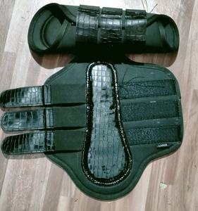 รองเท้าบูทนีโอพรีนสำหรับขี่ม้าทำจากนีโอพรีนรองเท้าบูทป้องกันขาม้าน้ำหนักเบา - Product Image 6