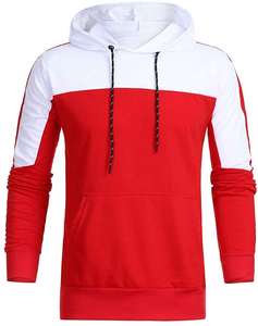 Sudaderas con capucha en blanco recortadas de alta calidad, sudaderas con capucha de peso pesado de Color de costura, logotipo de impresión personalizado con capucha con impresión de silicona - Product Image 2